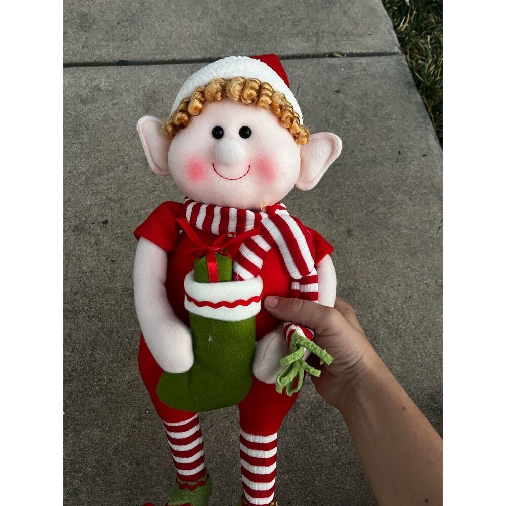buddy the elf christmas decor with stand festive holidays december